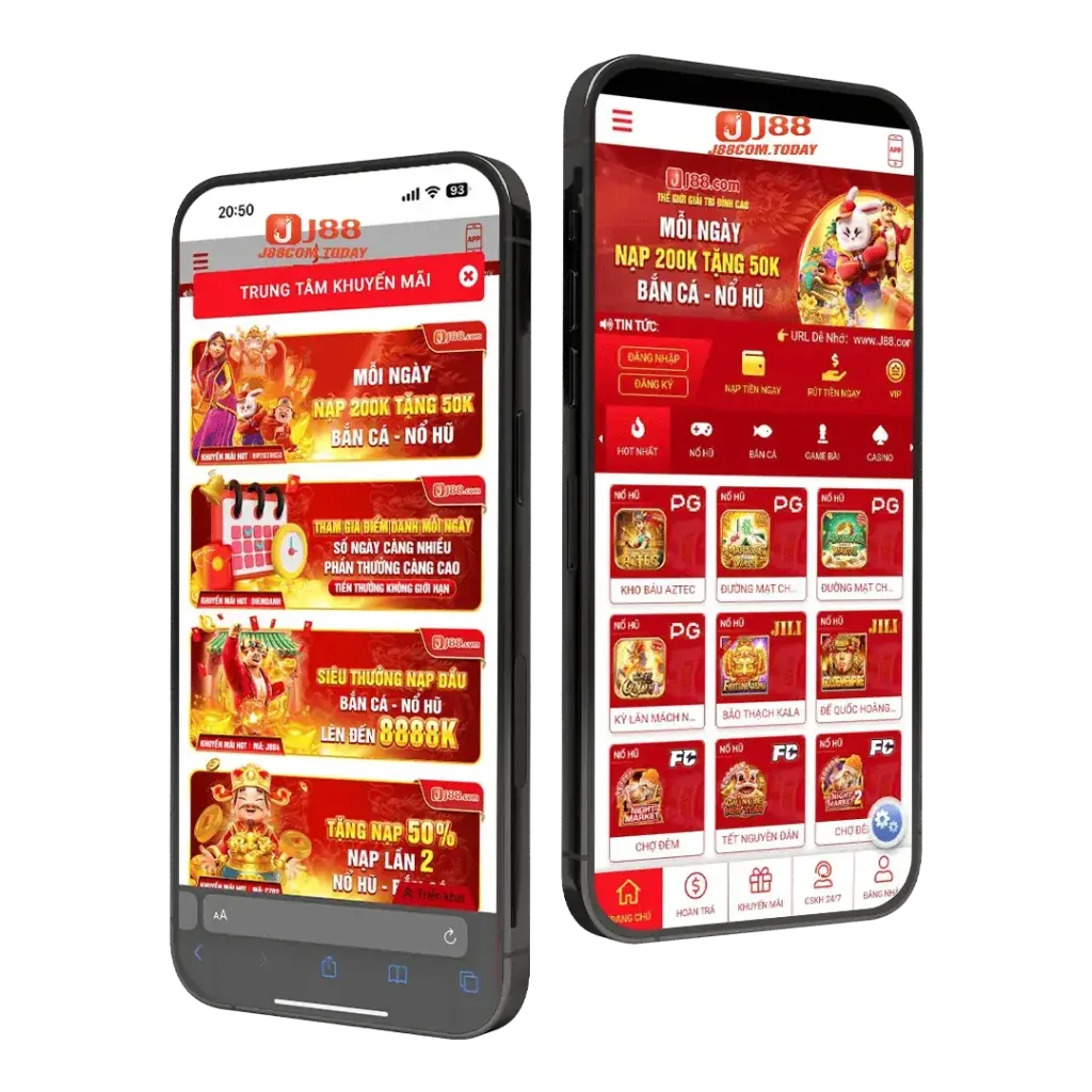 Giao diện cá cược thể thao W188 Bet trên di động