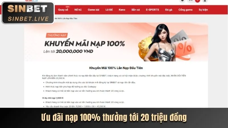 Các chương trình khuyến mãi hấp dẫn tại W188 Bet